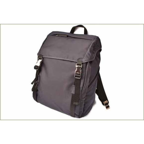 Prada Backpack Blue Rucksack Bag Nylon Day - Picture 1 of 9